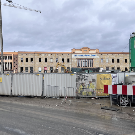Budowa Rzeszowskiego Centrum Komunikacyjnego [styczeń 2023] - fot 12